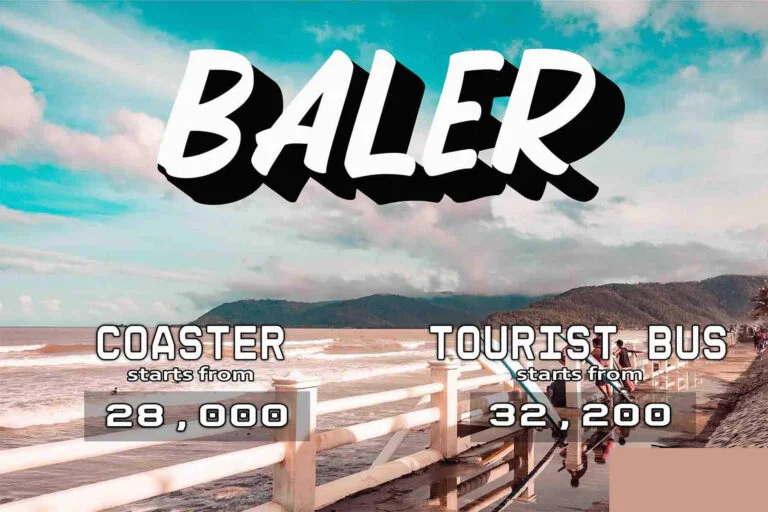 tourist bus rental price philippines