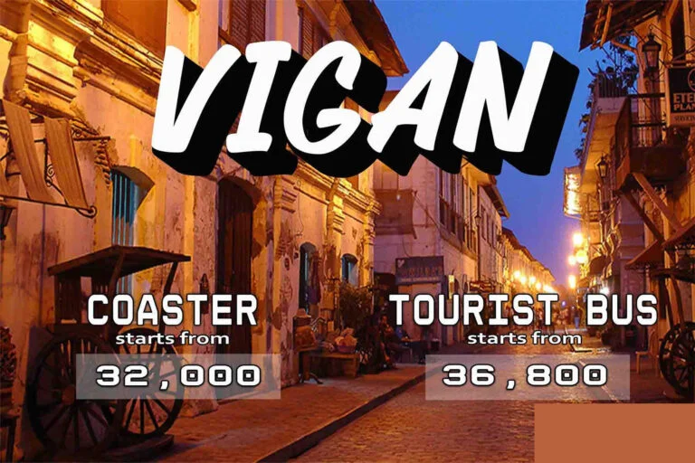 bus rental philippines price