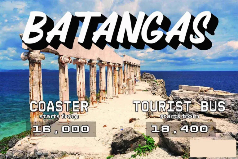 Bus for Rent from Manila to Batangas