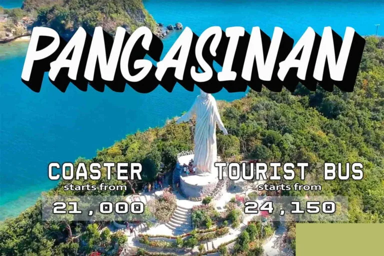 Bus rental price from Manila to Pagasinan