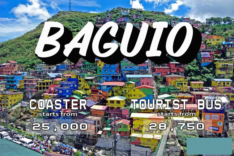 Bus for Rent from Manila to Baguio